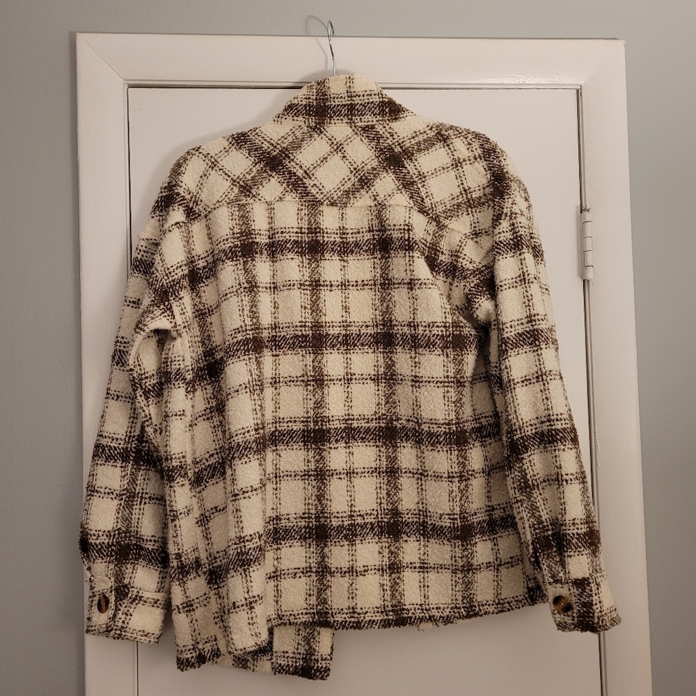 plaid shacket - Picture 5 of 5